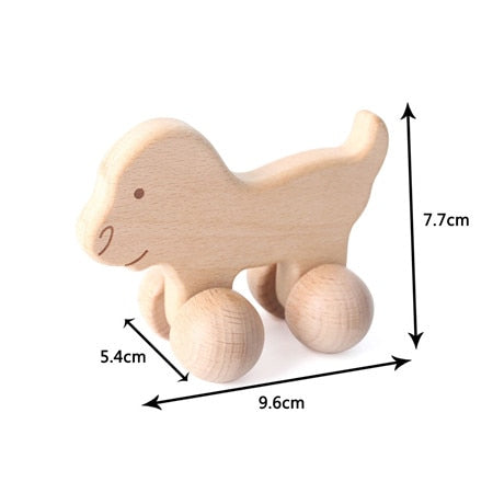 Wooden Child Block For Babies - Animal/Toy Baby Shape
