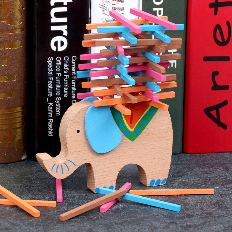 Elephant/Camel Balance Wood Toys