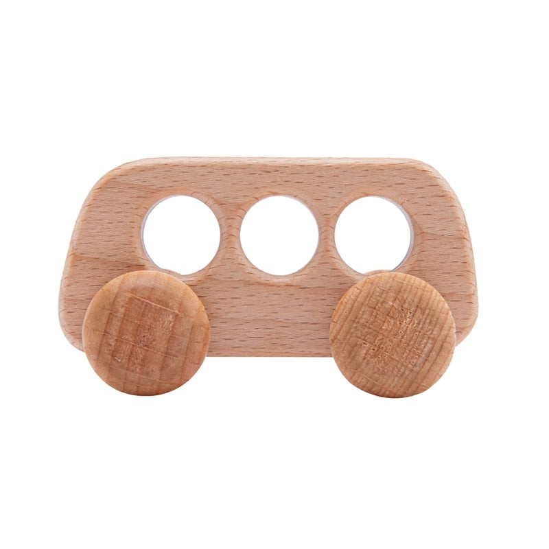 Wooden Child Block For Babies - Animal/Toy Baby Shape
