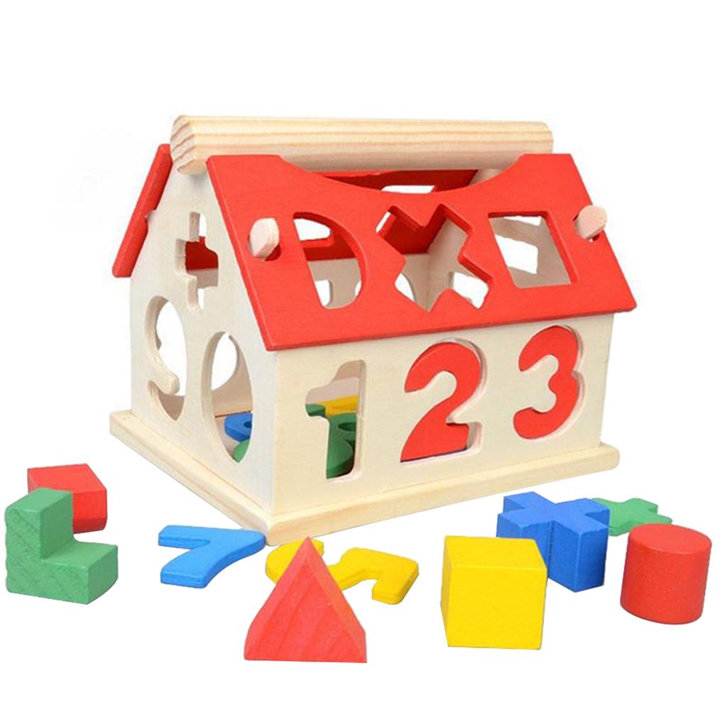 Wooden Shapes & Numbers Sorter